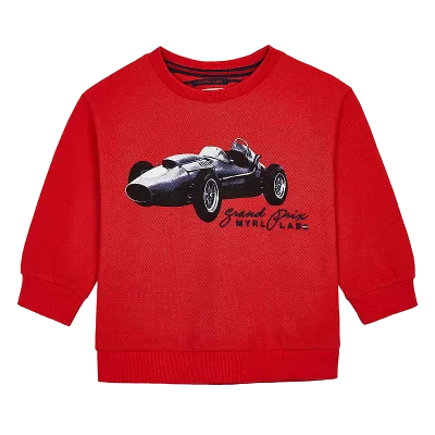 Tricou maneca lunga - Grand Prix - Rosu - Mayoral 3 ani