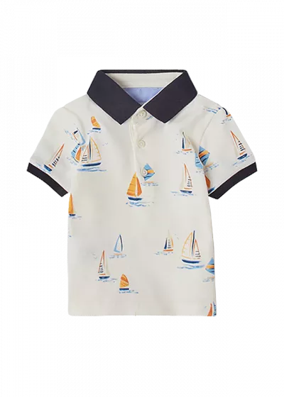 Tricou polo clasic cu maneca scurta - Vaporase - Mayoral  12 luni