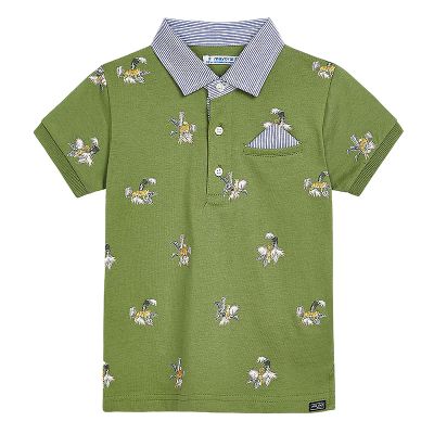 Tricou polo clasic cu maneca scurta - Verde - Mayoral