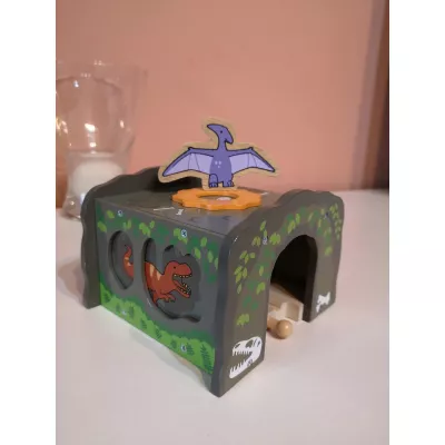 Tunel cu T-Rex - BigJigs