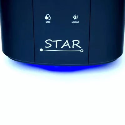 Umidificator cu generator plasma si difuzor de arome Airbi STAR negru, BI1520