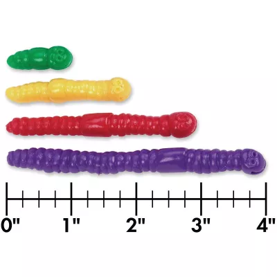 Viermi pentru masurat (set 72 buc)