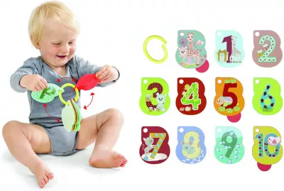 Carte cu imagini - Numero'golo Sophie - Sophie la Girafe