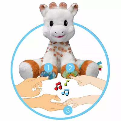 Jucarie muzicala - Sophie Touch&Music - Sophie la Girafa