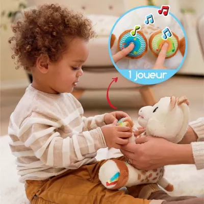 Jucarie muzicala - Sophie Touch&Music - Sophie la Girafa