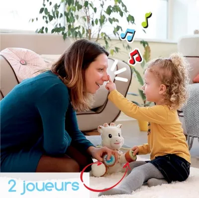 Jucarie muzicala - Sophie Touch&Music - Sophie la Girafa