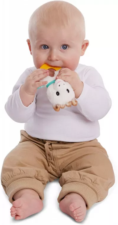 Zornaitoare si inel dentitie - Plush - Sophie la Girafe