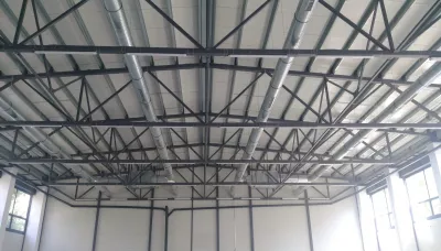Instalatie ventilatie cu recuperare de caldura sala de sport