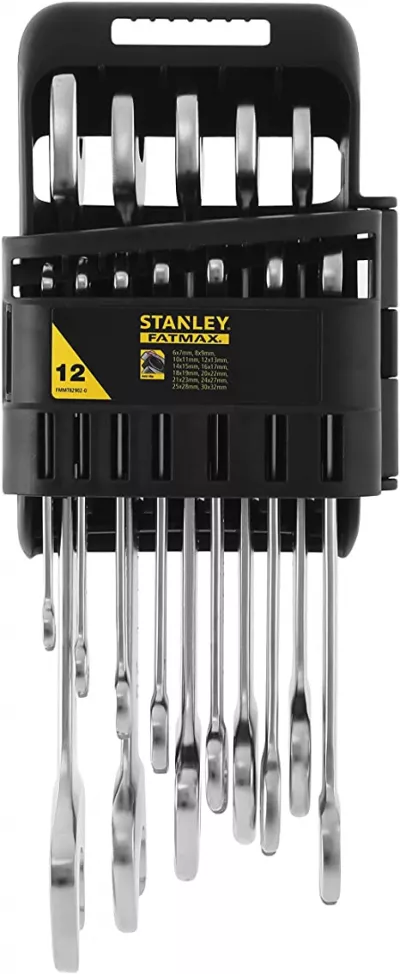 Stanley FMMT82902-0 Set de 12 chei deschise cu profil antiderapant