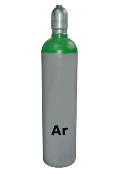 Butelie metalica 10L 200 Bar verde cu 2mc Argon