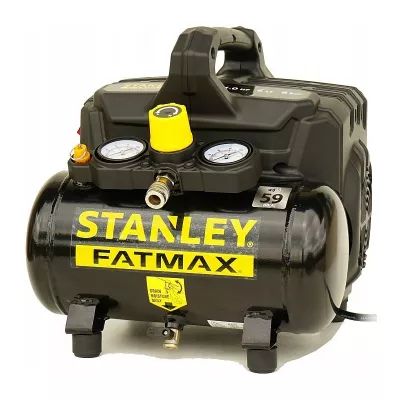 Compresor Stanley Fatmax DST 101/8/6 Profesional Silent Fara Ulei 1CP 8Bar 105l/min
