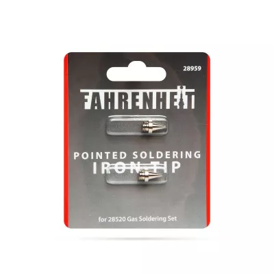 Fahrenheit - Vârf pentru ciocanul de lipit cod 28520 - model ascuţit - 2 buc./blister