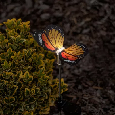Garden of Eden - Lampă solară LED - model Fluture - 65 cm