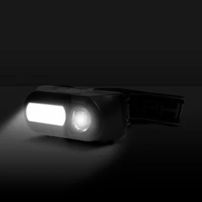 Lanternă LED COB + XPE - cu senzor de mișcare