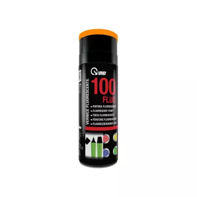 Vopsea spray fluorescentă - 400 ml - portocalie - VMD Italy