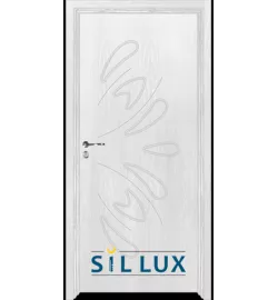 SIL LUX - usa de interior,model 3011 P, culoare F (pin de zapada),toc reglabil 7-10 cm,dimensiune 200/60,70 sau 80 cm