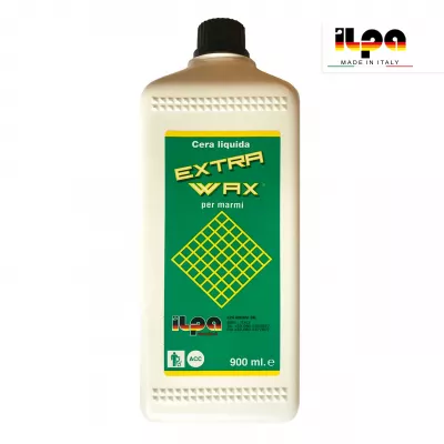 Ceara lichida pe baza de apa pentru granit, marmura si piatra naturala Ilpa Extra Wax Aqua, 0.90 L