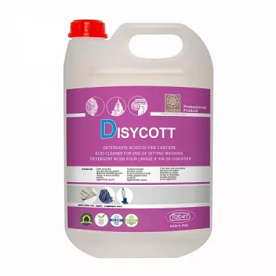 Detergenti piatra naturala - Detergent acid extrem de concentrat DISYCOTT, 1l Faber, pentru eliminearea murdariei anorganice, ciment, saruri si eflorescente, stoneproof.ro