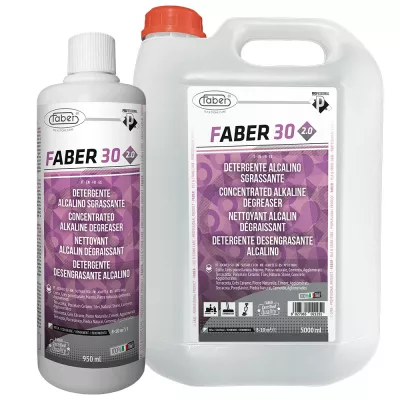 Detergenti speciali - FABER 30 2.0 – Detergent alcalin concentrat pentru curățare în profunzime, stoneproof.ro