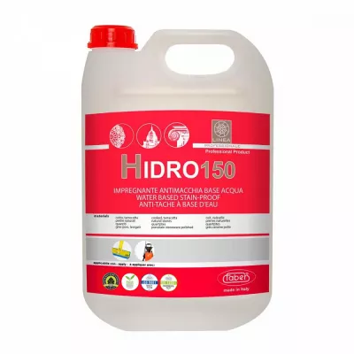 Impermeabilizant anti-pete pe baza de apa Hidro 150, 1L Faber, pentru piatra naturala, marmura si travertin