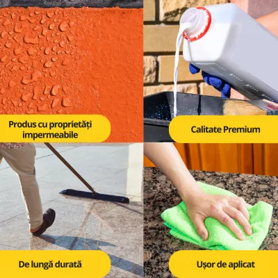 Impermeabilizant Cu Efect Umed pt Piatra Naturala, granit, travertin, marmura, beton, si caramida, Ilpa, Extra Drops, 0,75 L