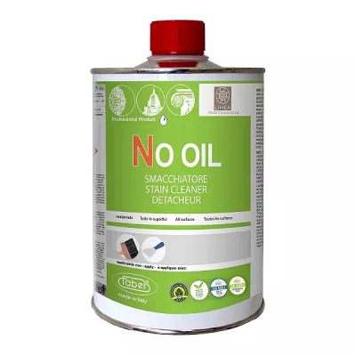 Detergenti piatra naturala - Solutie No Oil, 0.5l Faber, pe baza de solvent pentru indepartarea in profunzime a petelor de ulei de pe piatra naturala, ciment, caramida aparenta, ceramica, stoneproof.ro