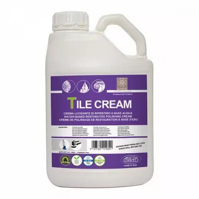Polishare si indepartare zgarieturi - TILE CREAM cremă pe bază de apă cu efect abraziv ultra-fin, stoneproof.ro