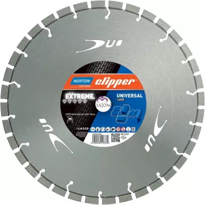 Disc diamantat Norton Clipper Extreme Uni Laser H10 Ø  400X25,4 NG