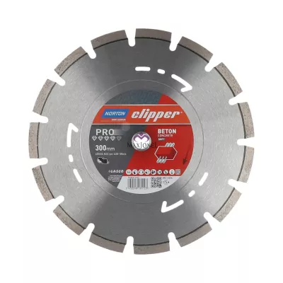 Disc diamantat Norton Clipper Pro Beton Soft Ø 350x25,4 mm
