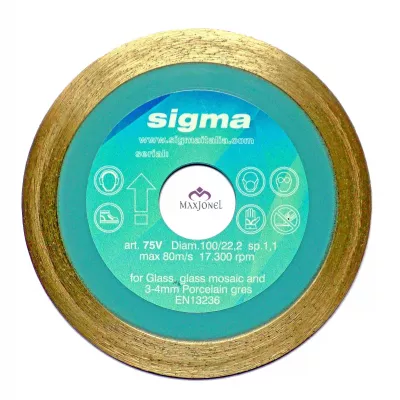 Disc diamantat Sigma 75V Ø 100x22,2 mm