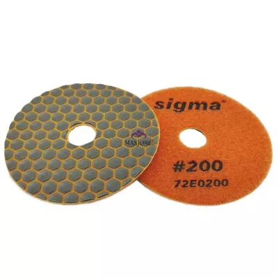 Discheta slefuire granulatie 200 umed/uscat Sigma art. 72E0200 diam. 100 finisare