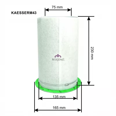 Filtru ulei hidraulic pentru Kaeser M43