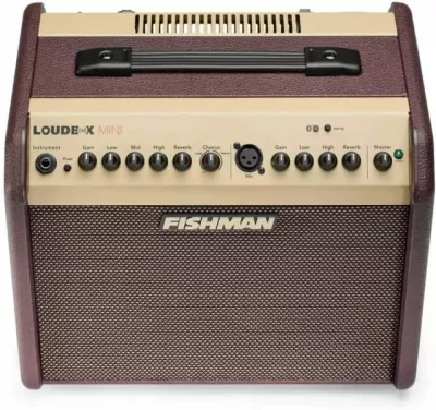 Amplificatoare chitara acustica - Amplificator chitara acustica Fishman Loudbox Mini Bluetooth PRO-LBT-500, guitarshop.ro