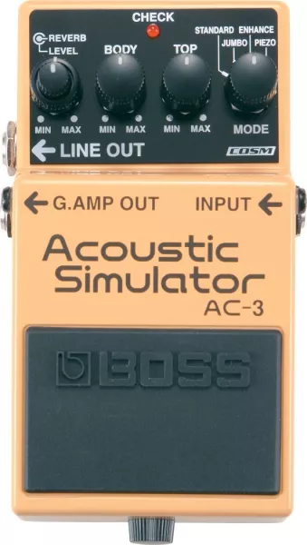 Efecte chitara electrica - BOSS AC-3 Acoustic Simulator, guitarshop.ro