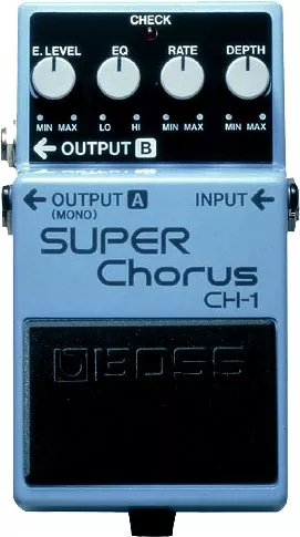 Efecte chitara electrica - BOSS CH-1 Super Chorus, guitarshop.ro