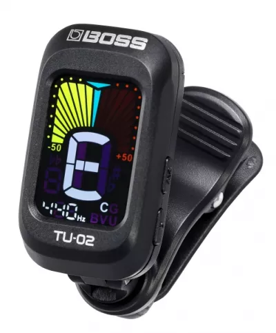 Acordoare chitara, metronoame - BOSS TU-02 Chromatic Tuner, guitarshop.ro