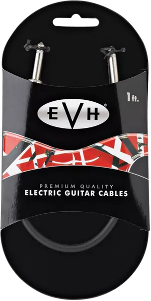 Cabluri chitara - Cablu chitara electrica EVH Premium Cable 1' S to S, guitarshop.ro