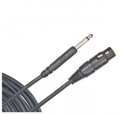 Cabluri microfon - Cablu microfon D'Addario PW-CGMIC-25 25' CLS XLR TO 1/4", guitarshop.ro