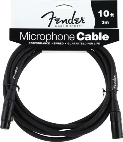 Cablu microfon Fender Performance 10ft (3 m)
