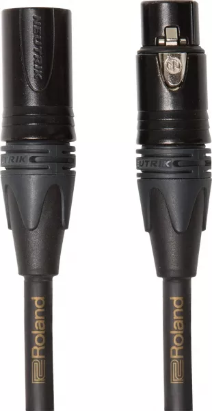Cabluri microfon - Cablu microfon Roland RMC-G15 Gold 15ft/4.5m, guitarshop.ro
