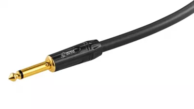 Cabluri chitara - Cablu Ortega Instrument OTCI-10 3 M MutePlug Straight/Angle, guitarshop.ro