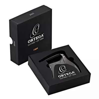 Capodastru Ortega OCAPOCV-BCR Curved Black Sp. Edition Gift Box