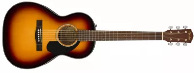 Chitare acustice/electro-acustice - Chitara acustica Fender CP-60S Parlor (Culoare: Sunburst), guitarshop.ro