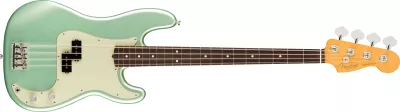 Chitare bass - Chitara bass American PRO II Precision Bass (Fretboard: Rosewood; Culori Fender: Mystic Surf Green), guitarshop.ro