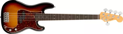 Chitare bass - Chitara bass American Professional II Precision Bass V (Culori Fender: 3-Color Sunburst; Fretboard: Rosewood), guitarshop.ro
