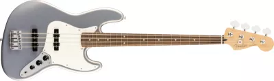 Chitare bass - Chitara bass Fender Player Jazz (Culori Fender: Silver; Fretboard: Pau Ferro), guitarshop.ro