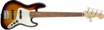 Chitare bass - Chitara bass Fender Player Jazz V (Culoare: 3-Color Sunburst; Fretboard: Pau Ferro), guitarshop.ro