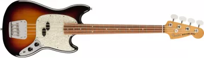 Chitare bass - Chitara bass Fender Vintera 60's Mustang (Culori Fender: 3-Tone Sunburst), guitarshop.ro