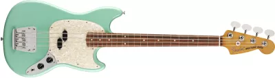 Chitare bass - Chitara bass Fender Vintera 60's Mustang (Culori Fender: Sea Foam Green), guitarshop.ro