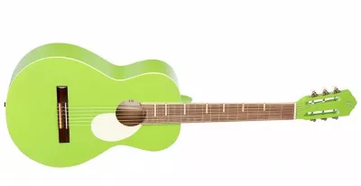 Chitare clasice/nylon - Chitara clasica Ortega RGA-GAP Gaucho Parlor Green Apple, guitarshop.ro